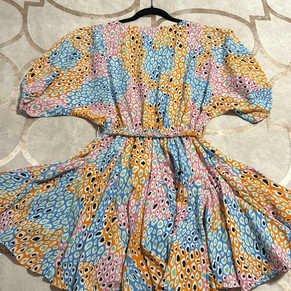 Multi colour swing dress - Picture 5 of 7